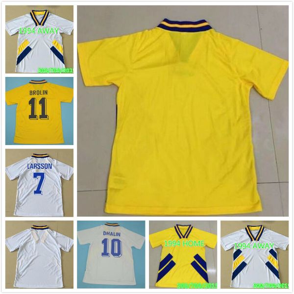 19 1994 andersson retro version soccer jersey home #10 dahlin #11 brolin #7 larsson jerseys shirt football uniforms, Black
19 1994 andersson retro version soccer jersey home #10 dahlin #11 brolin #7 larsson jerseys shirt football uniforms, Black