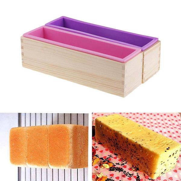 pcs diy handmade loaf mould soap mold 1200ml silicone rectangular wooden box with flexible liner for craft tools
pcs diy handmade loaf mould soap mold 1200ml silicone rectangular wooden box with flexible liner for craft tools
