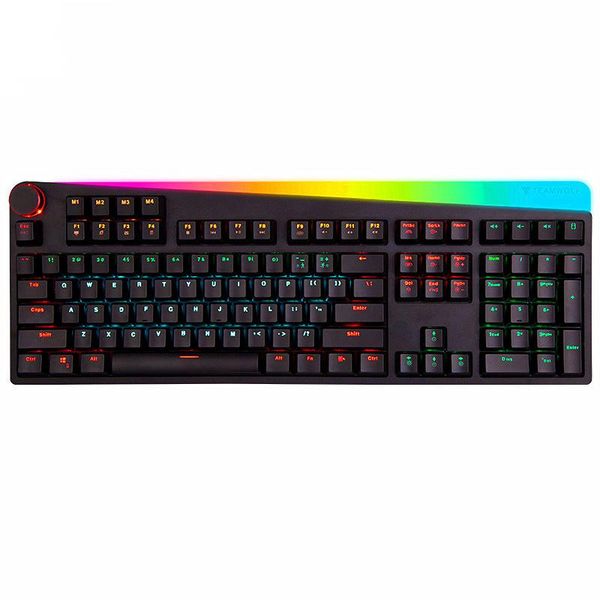 keyboards optical switch mechanical keyboard 112 keys rgb light strip volume knob led backlit wired for pc gamer
keyboards optical switch mechanical keyboard 112 keys rgb light strip volume knob led backlit wired for pc gamer