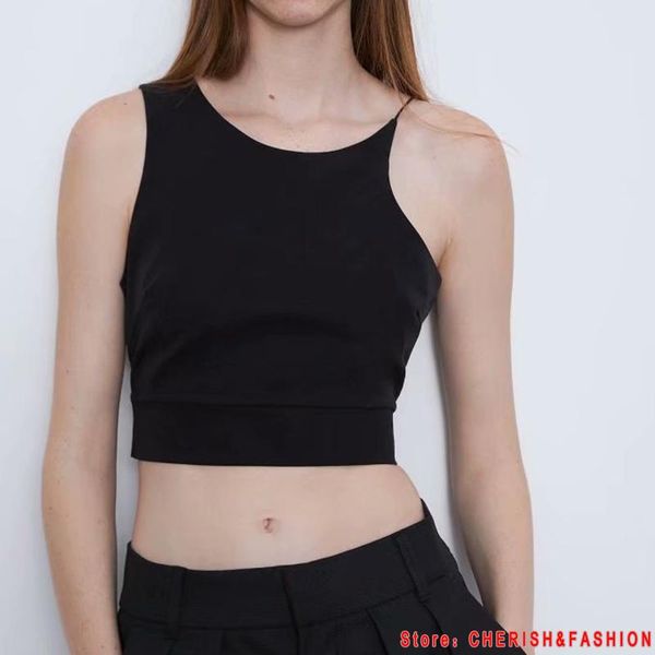 women's tanks & camis 2021 women lady female one shoulder crop sleeveless t-shirt tank summer black vest bare midriff fashion clothes, White
women's tanks & camis 2021 women lady female one shoulder crop sleeveless t-shirt tank summer black vest bare midriff fashion clothes, White