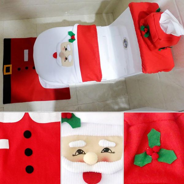 toilet seat covers single-piece santa clause pattern cover home christmas overcoat case bathroom decorative products
toilet seat covers single-piece santa clause pattern cover home christmas overcoat case bathroom decorative products