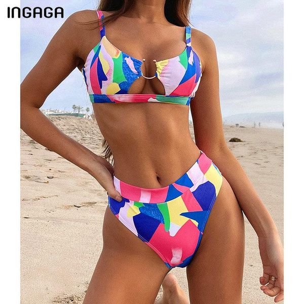 colorful bikinis women's swimsuit high waist swimwear push up biquini cut beachwear 2021 summer ring bikini set, White;black
colorful bikinis women's swimsuit high waist swimwear push up biquini cut beachwear 2021 summer ring bikini set, White;black