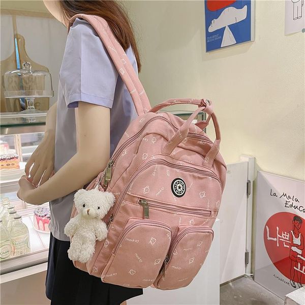backpack school women bag fashion canvas for girls travel female back pack mochilas
backpack school women bag fashion canvas for girls travel female back pack mochilas