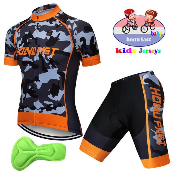 racing sets summer 2021 children's short-sleeved mtb road bike cycling jersey ropa ciclismo boy sports set, Black;blue
racing sets summer 2021 children's short-sleeved mtb road bike cycling jersey ropa ciclismo boy sports set, Black;blue