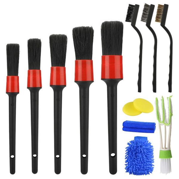 car sponge detailing brush cleaning gloves dirt dust clean kit boar hair vehicle auto engine wheel brushes
car sponge detailing brush cleaning gloves dirt dust clean kit boar hair vehicle auto engine wheel brushes