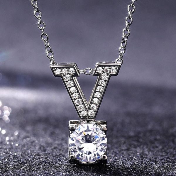 pendant necklaces fashion v shaped bridal cubic zirconia simple stylish accessories versatile female silver color jewelry
pendant necklaces fashion v shaped bridal cubic zirconia simple stylish accessories versatile female silver color jewelry
