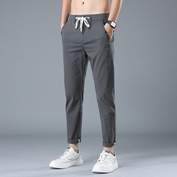 spring autumn men's slim casual pants fashion business cotton brand thin trousers classic style, Black
spring autumn men's slim casual pants fashion business cotton brand thin trousers classic style, Black