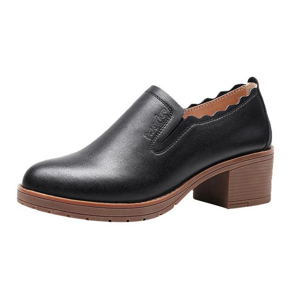 dress shoes small size 33-43 block heels platform women pumps spring 2021 genuine leather ladies loafers med heel for office, Black
dress shoes small size 33-43 block heels platform women pumps spring 2021 genuine leather ladies loafers med heel for office, Black