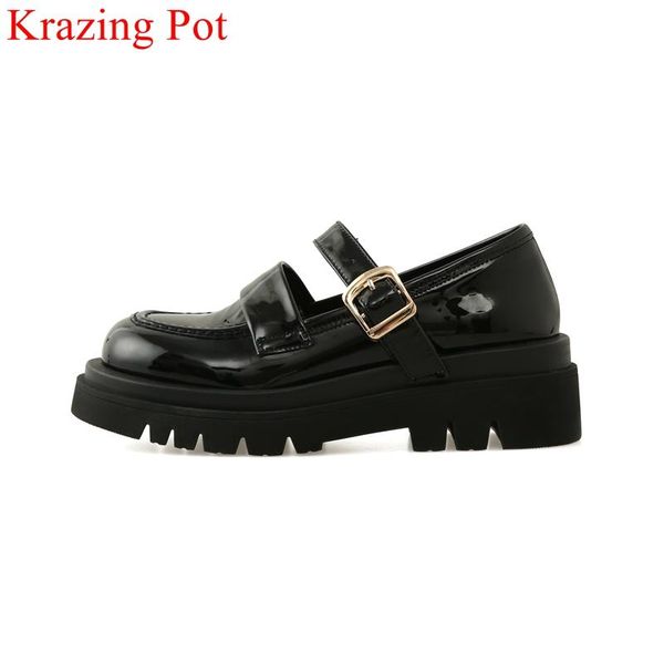 dress shoes lenkisen big size 43 split leather med heels mary janes autumn buckle strap fashion shallow elegant women pumps l11, Black
dress shoes lenkisen big size 43 split leather med heels mary janes autumn buckle strap fashion shallow elegant women pumps l11, Black