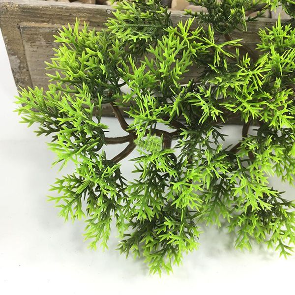 artificial green plant pine leaves plastic fake branch flowers simulation plants for home garden decorations supplies decorative & wreaths
artificial green plant pine leaves plastic fake branch flowers simulation plants for home garden decorations supplies decorative & wreaths