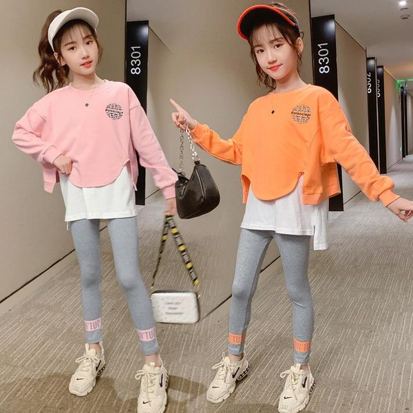 clothing sets girls clothes 2021 autumn spring kids outfit long sleeve + pants 2pcs tracksuit children set 5 6 8 10 12 year, White
clothing sets girls clothes 2021 autumn spring kids outfit long sleeve + pants 2pcs tracksuit children set 5 6 8 10 12 year, White