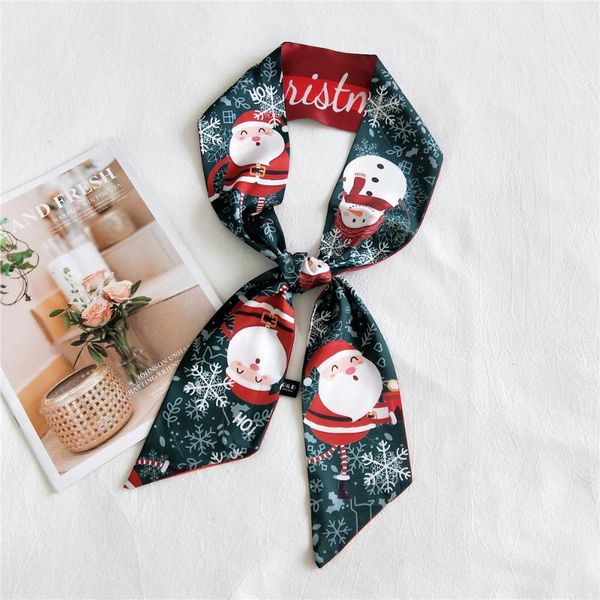 scarves design skinny scarf christmas print women small handle bag ribbons female head wrap for lady 140*9cm sj294, Blue;gray
scarves design skinny scarf christmas print women small handle bag ribbons female head wrap for lady 140*9cm sj294, Blue;gray