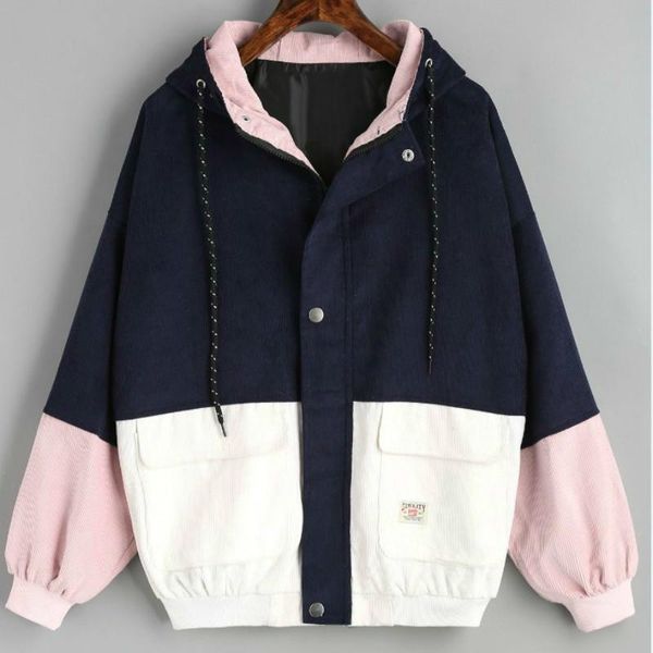 women's jackets corduroy button jacket korean design hooded coat autumn female plus size harajuku clothes coats befree, Black;brown
women's jackets corduroy button jacket korean design hooded coat autumn female plus size harajuku clothes coats befree, Black;brown
