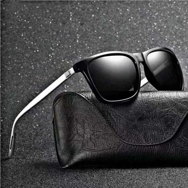 polarized zxrcyyl brand tr90 retro men aluminium + lens vintage eyewear accessories sunglasses oculos, Black
polarized zxrcyyl brand tr90 retro men aluminium + lens vintage eyewear accessories sunglasses oculos, Black