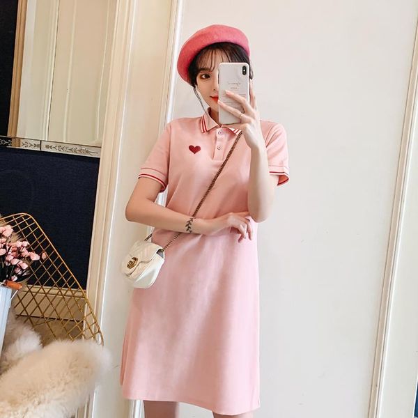 019# maternity clothes summer cotton turn down collar t shirt short sleeves loose stylish dress pregnant women mom dresses, White
019# maternity clothes summer cotton turn down collar t shirt short sleeves loose stylish dress pregnant women mom dresses, White