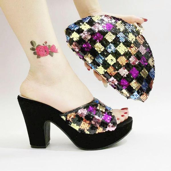 dress shoes colorful sequined and bags set wedding party high heels matching purse italian heeled bag slippers, Black
dress shoes colorful sequined and bags set wedding party high heels matching purse italian heeled bag slippers, Black