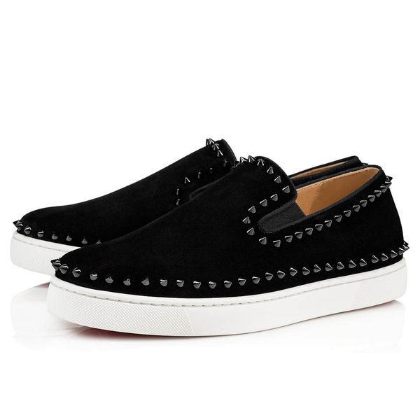 fashion red luxury bottom dress shoes roller-boat flat classic men women low spikes black calf leather designer couple party
fashion red luxury bottom dress shoes roller-boat flat classic men women low spikes black calf leather designer couple party