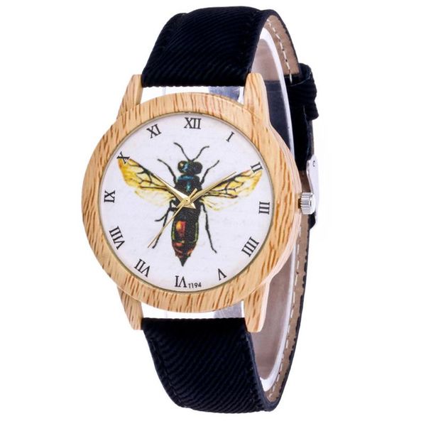wristwatches women classic fashion casual leather strap watch insect moth analog quartz round, Slivery;brown
wristwatches women classic fashion casual leather strap watch insect moth analog quartz round, Slivery;brown