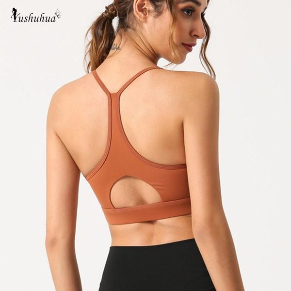 gym clothing yushuhua women yoga bras sports bra push up high impact workout active wear beauty back, White;black
gym clothing yushuhua women yoga bras sports bra push up high impact workout active wear beauty back, White;black