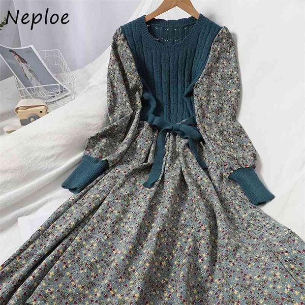 korean knitted patchwork fake two piece dress autumn winter flower print drawstring dresses fashion all-match vestidos 210422, Black;gray
korean knitted patchwork fake two piece dress autumn winter flower print drawstring dresses fashion all-match vestidos 210422, Black;gray
