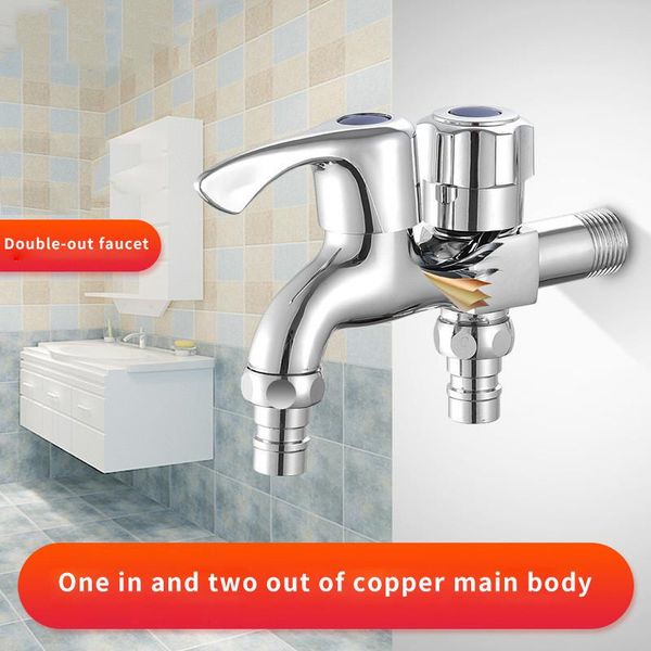 bathroom sink faucets copper double-purpose washing machine faucet, multiple functions, one in, two out, three-way, mop pool,
bathroom sink faucets copper double-purpose washing machine faucet, multiple functions, one in, two out, three-way, mop pool,