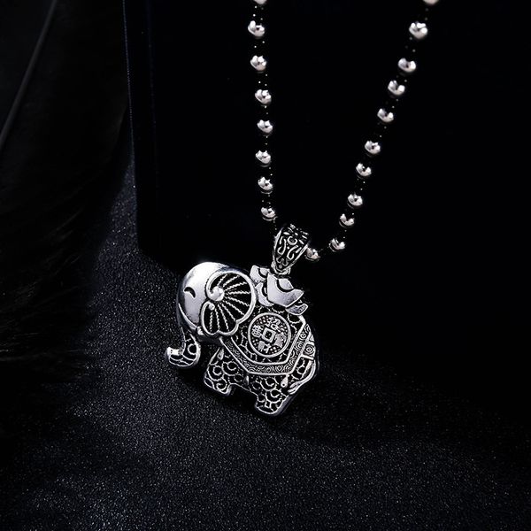necklace long sweater chain general fashion clothing versatile live zhaocai elephant pendant jewelry, Silver
necklace long sweater chain general fashion clothing versatile live zhaocai elephant pendant jewelry, Silver