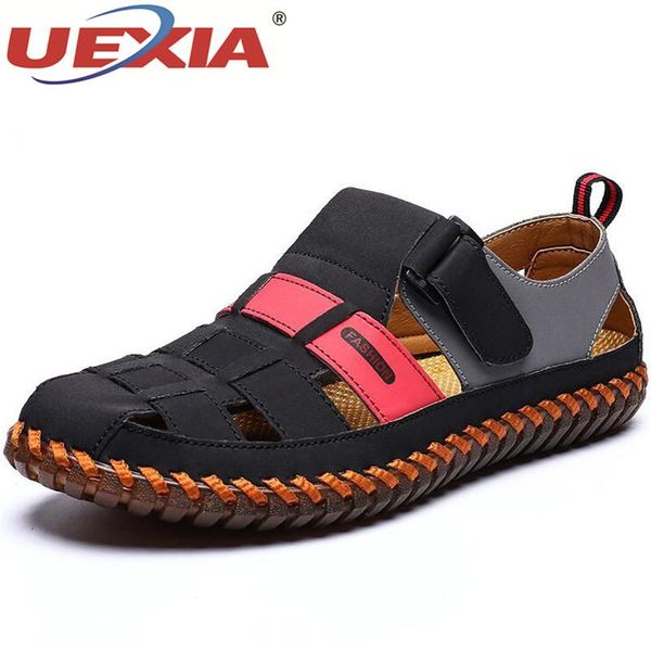 sandals 2021 brand men gladiator classic water outdoor cow leather fisherman shoes foot protect male footwear, Black
sandals 2021 brand men gladiator classic water outdoor cow leather fisherman shoes foot protect male footwear, Black