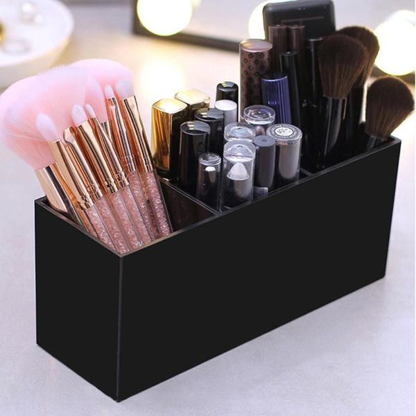 eyebrow tools & stencils makeup brush holder 3 slot acrylic cosmetics brushes storage box display case for home office organizer black
eyebrow tools & stencils makeup brush holder 3 slot acrylic cosmetics brushes storage box display case for home office organizer black