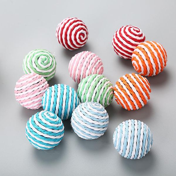 cat toys sisal ball pet products scratch resistant paper rope interactive 
cat toys sisal ball pet products scratch resistant paper rope interactive