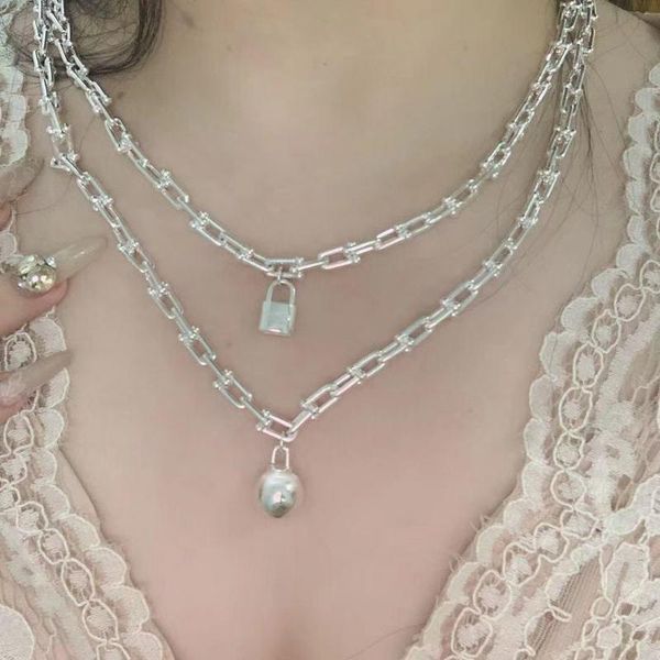 chains high-quality jewelry original s925 sterling silver necklace ball u-shaped fashion ladies classic fine gift
chains high-quality jewelry original s925 sterling silver necklace ball u-shaped fashion ladies classic fine gift