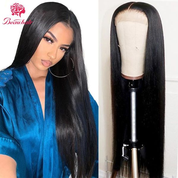 beauhair human hair straight lace closure wig brazilian 4x4 wigs 13x4 front origional long for women, Black;brown
beauhair human hair straight lace closure wig brazilian 4x4 wigs 13x4 front origional long for women, Black;brown
