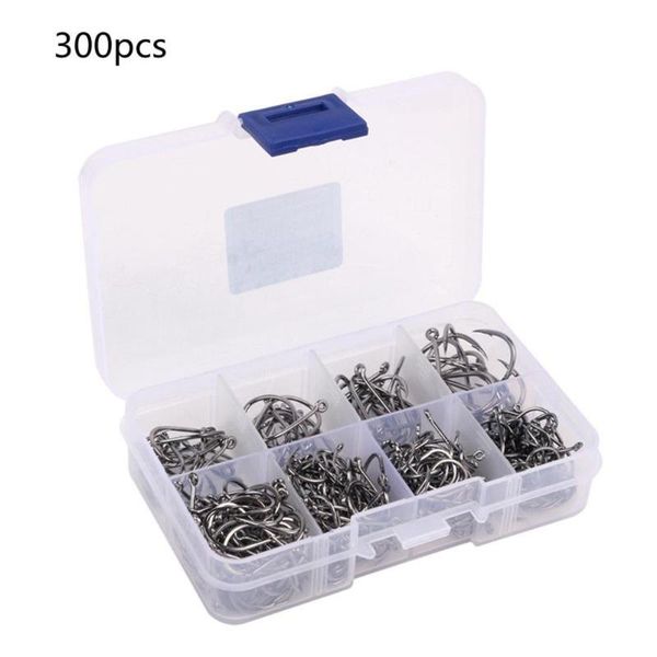 fishing hooks 300pcs/box iseama fish hooks3-16# high carbon steel with circle hook mixed bait quality durable tackle accessories
fishing hooks 300pcs/box iseama fish hooks3-16# high carbon steel with circle hook mixed bait quality durable tackle accessories