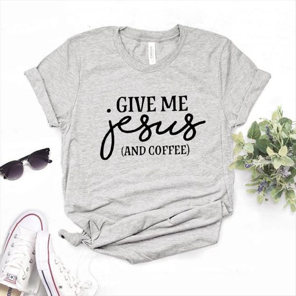 give me jesus and womens coffee cotton casual funny for lady yong girl tee drop ship s 945, White
give me jesus and womens coffee cotton casual funny for lady yong girl tee drop ship s 945, White