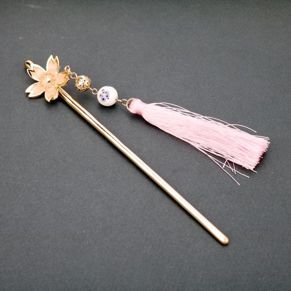 hair clips & barrettes fashion cherry blossom sakura flower beads tassel pendant accessories sticks for women girl jewelry gift, Golden;silver
hair clips & barrettes fashion cherry blossom sakura flower beads tassel pendant accessories sticks for women girl jewelry gift, Golden;silver