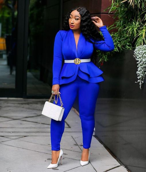 women's two piece pants set elegant blazer suit ruffle long sleeve tracksuit blazers ol office ladies business wear uniform 2021, White
women's two piece pants set elegant blazer suit ruffle long sleeve tracksuit blazers ol office ladies business wear uniform 2021, White