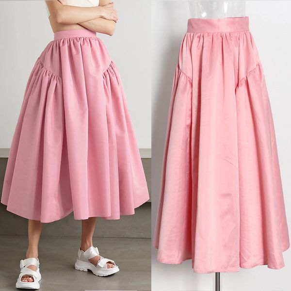 skirts frh, sweet and lovely wind 2021 early autumn mid waist long women's large swing a-line drs solid color skirt, Black
skirts frh, sweet and lovely wind 2021 early autumn mid waist long women's large swing a-line drs solid color skirt, Black