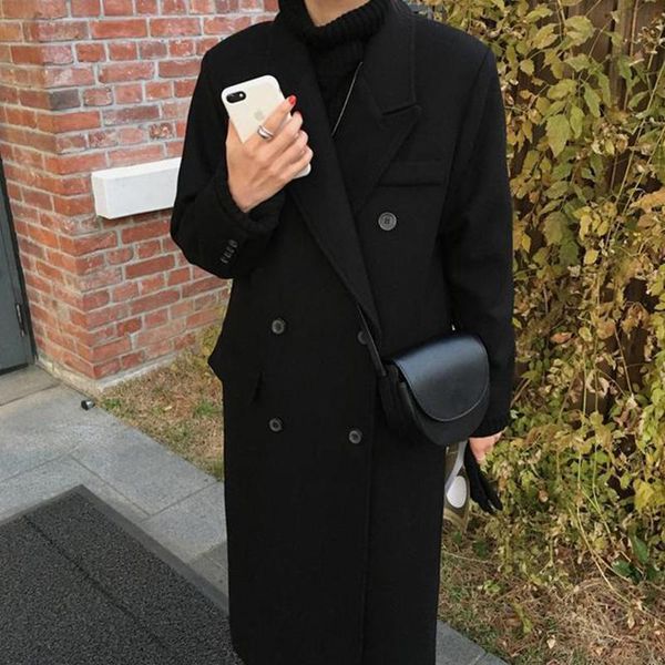 women's wool & blends autumn winter woolen jacket women coat 2021 european long female outwear black coats jackets clothes
women's wool & blends autumn winter woolen jacket women coat 2021 european long female outwear black coats jackets clothes