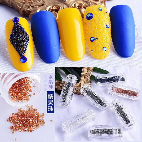 nail art decorations 2 box jewelry fairy bead micro pointed rhinestone transparent diamond crystal sand decoration, Silver;gold
nail art decorations 2 box jewelry fairy bead micro pointed rhinestone transparent diamond crystal sand decoration, Silver;gold