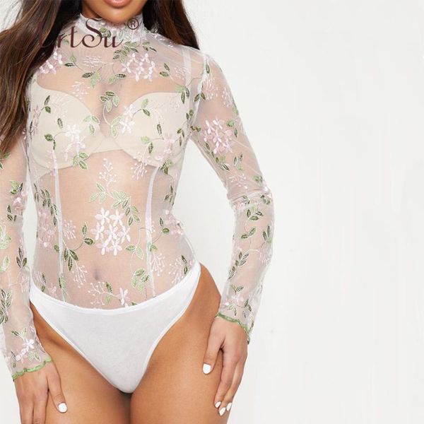 women's jumpsuits & rompers women turtleneck perspective floral embroidery white lace bodysuit overalls 2021 spring long sleeve p, Black;white
women's jumpsuits & rompers women turtleneck perspective floral embroidery white lace bodysuit overalls 2021 spring long sleeve p, Black;white