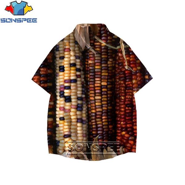 men's casual shirts sonspee 3d printing men woman food corn yellow black exaggerated fashion comfortable spandex apparel hawaii shirt, White;black
men's casual shirts sonspee 3d printing men woman food corn yellow black exaggerated fashion comfortable spandex apparel hawaii shirt, White;black
