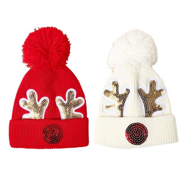 beanies crochet cap for children with deer horn decoration christmas baby hats design
beanies crochet cap for children with deer horn decoration christmas baby hats design