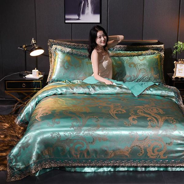 bedding sets fashion european full king jacquard set duvet cover pillowcase flat bed sheet bedroom bedspreads home bedclothes
bedding sets fashion european full king jacquard set duvet cover pillowcase flat bed sheet bedroom bedspreads home bedclothes