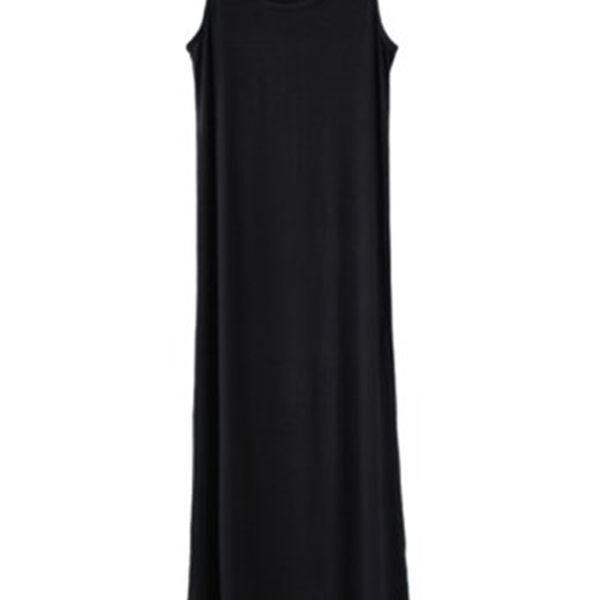 casual dresses tonwhar women's girls' soft modal cotton long slim tank dress czf2, Black;gray
casual dresses tonwhar women's girls' soft modal cotton long slim tank dress czf2, Black;gray