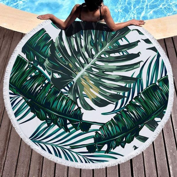 towel european and american style superfine fiber round beach bath tropical plant printing belt fringe 150cm
towel european and american style superfine fiber round beach bath tropical plant printing belt fringe 150cm