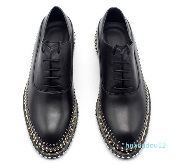 designer- men shoes handmade rivets shoes wedding dress oxfords cow genuine leather men oxfords formal business shoes, Black
designer- men shoes handmade rivets shoes wedding dress oxfords cow genuine leather men oxfords formal business shoes, Black