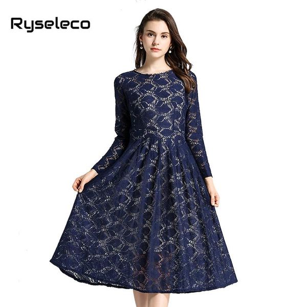 casual dresses women autumn long sleeve crochet floral lace vintage quality elegant diamond beading a-line basic party dress, Black;gray
casual dresses women autumn long sleeve crochet floral lace vintage quality elegant diamond beading a-line basic party dress, Black;gray
