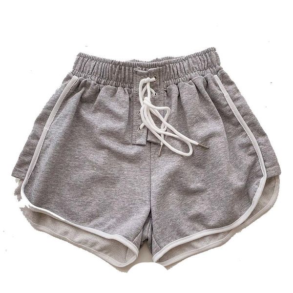 women's shorts summer style korean loose high waist casual sporty women, White;black
women's shorts summer style korean loose high waist casual sporty women, White;black