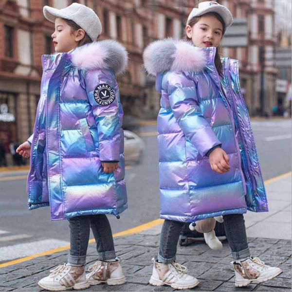 down coat -35 degree winter girls coats duck long for 4-14year fur collar kids fashion jackets warm, Blue;gray
down coat -35 degree winter girls coats duck long for 4-14year fur collar kids fashion jackets warm, Blue;gray