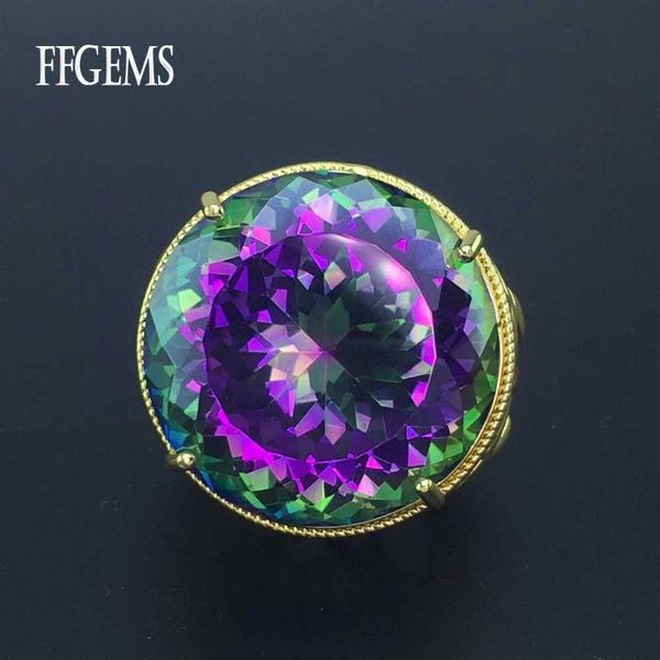 cluster rings ffgems big stone 30mm created sapphire spinel gemstone fine jewelry for women man wedding party gift 2021 box, Golden;silver
cluster rings ffgems big stone 30mm created sapphire spinel gemstone fine jewelry for women man wedding party gift 2021 box, Golden;silver