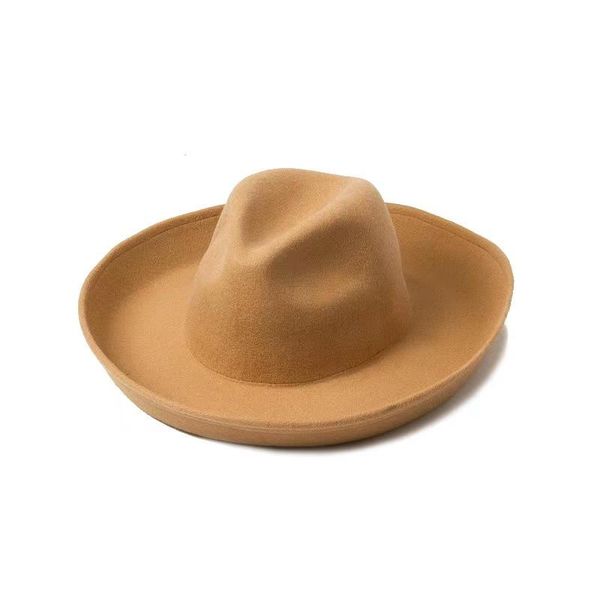 wide brim hats crimping porkpie fedora hat 100% wool men women caps winter black wedding jazz panama, Blue;gray
wide brim hats crimping porkpie fedora hat 100% wool men women caps winter black wedding jazz panama, Blue;gray